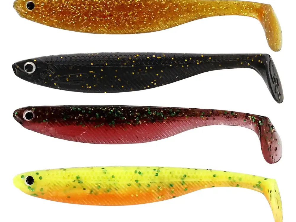 New Shadteez Slim 1g 4Stk. 5cm Slime Curd Gummiköder