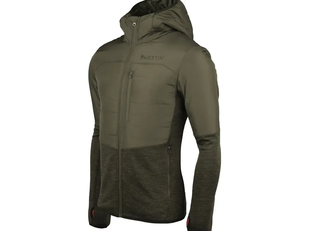 Sale Thermo Knit Jacket Beluga Green #S Jacken