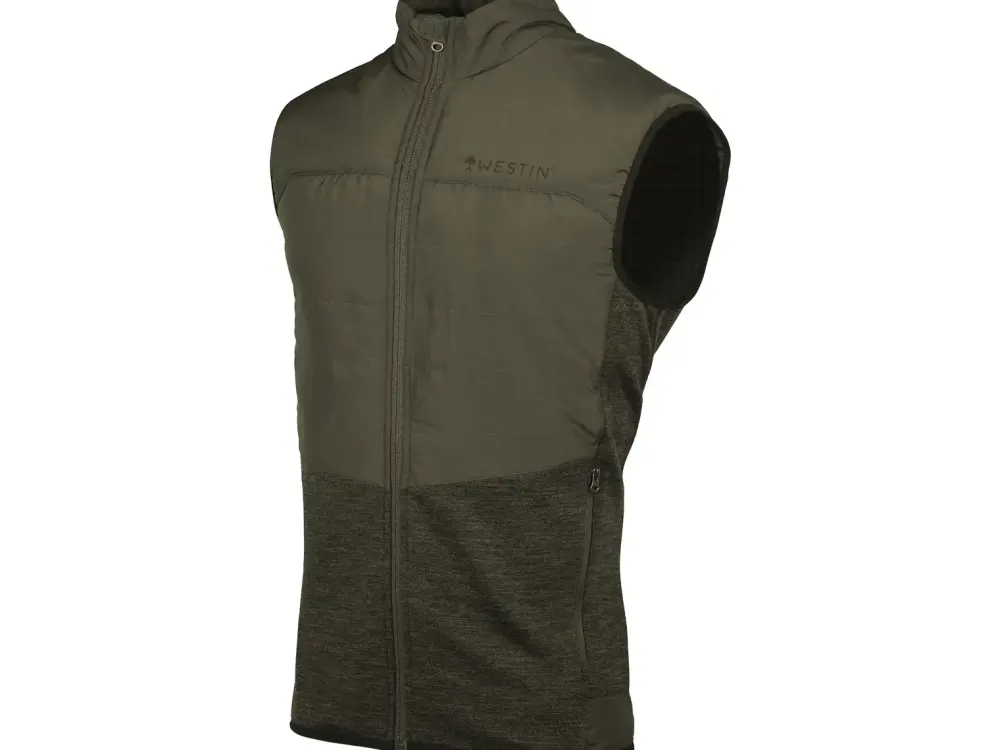 Online Thermo Knit Vest Beluga Green #S Westen