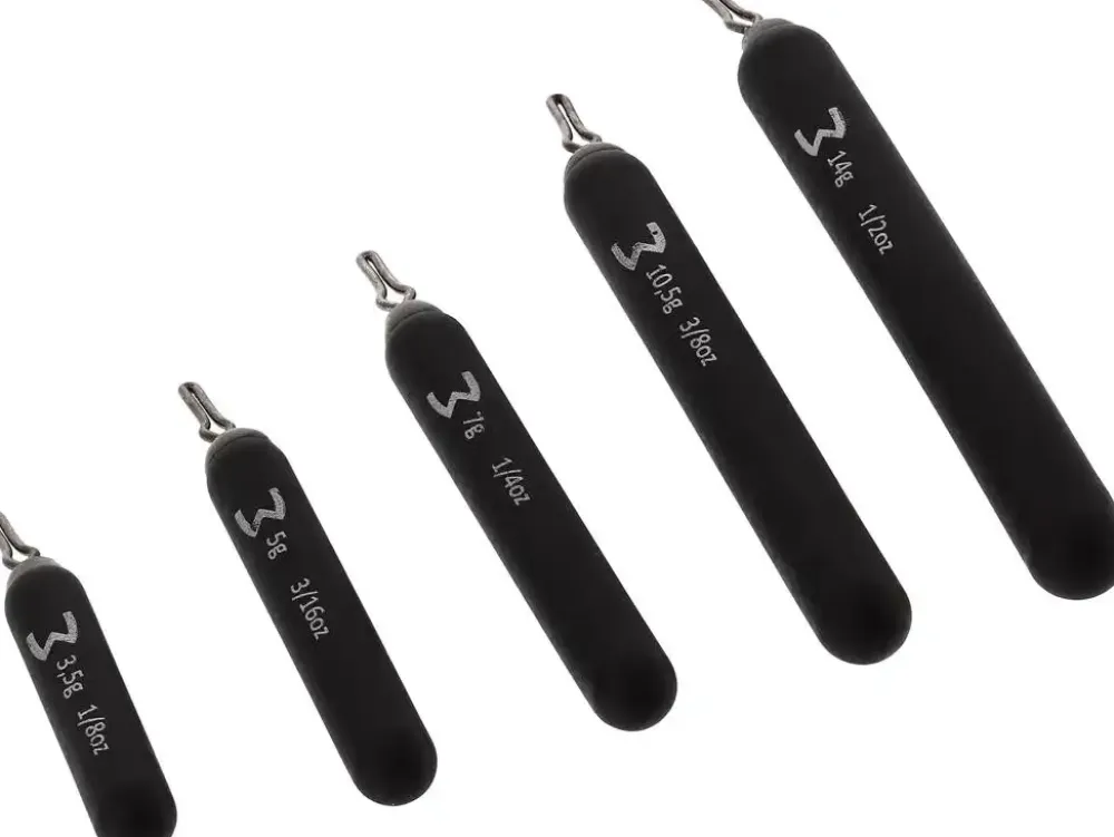 Outlet Tungsten Dropshot Weights Matte Black 3,5g Gewichte