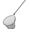 New W3 C&R Full RuBBer Mesh Landing Net xl 64x54x43cm 120cm 1Sec Kescher