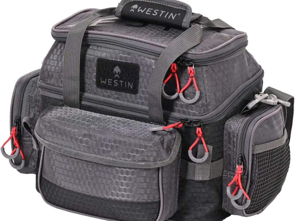 Hot W4 Lure Bag Plus 4 Boxes Small Titanium Black Taschen & Rucksäcke