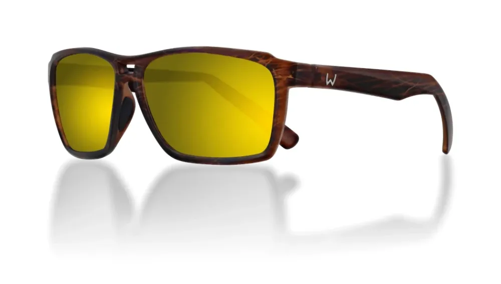 Clearance W6 Street 150 Matte Brown Stripe LB Brown LM Yellow AR Green Brillen