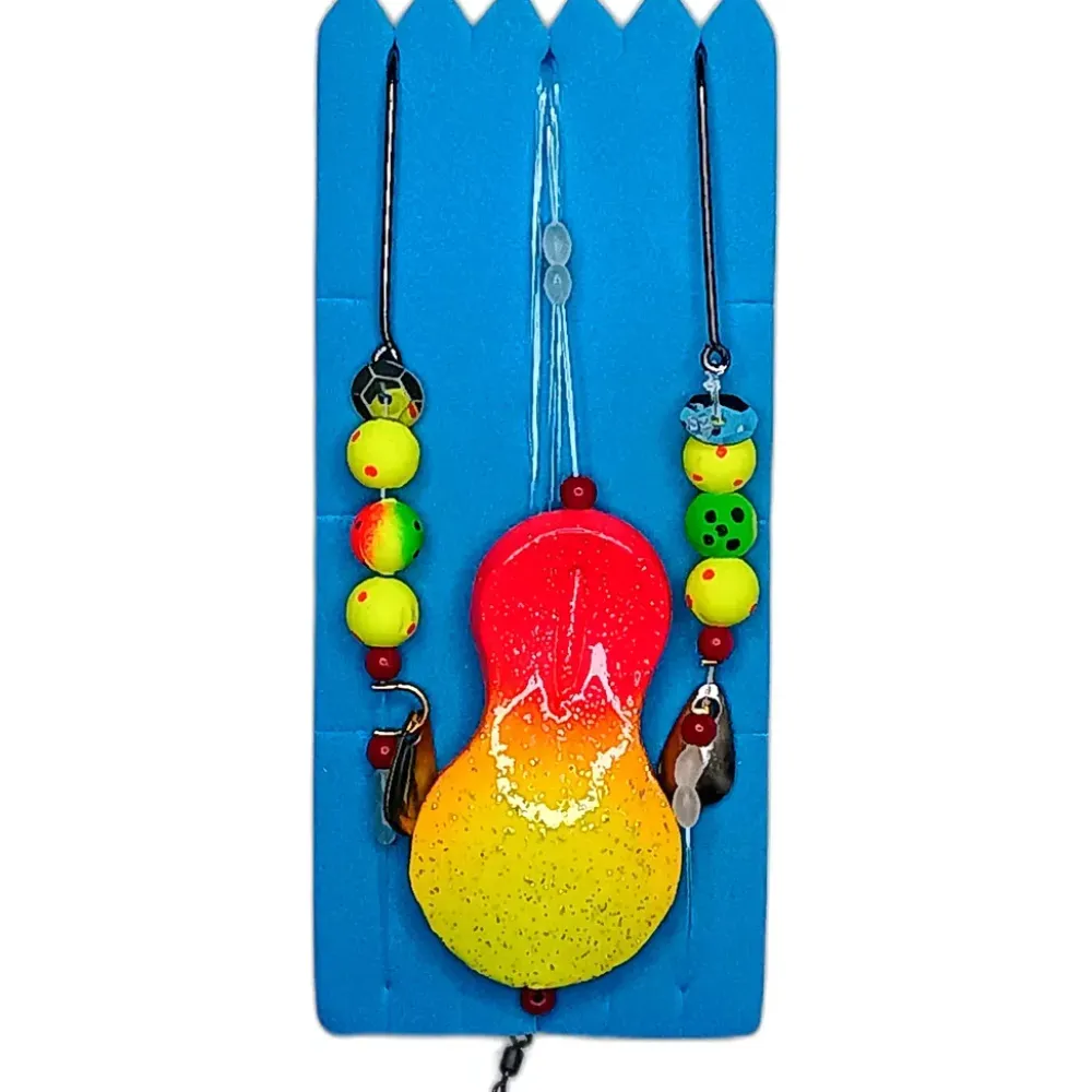 Outlet SFR Buttlöffel 60g Red and Yellow 0,60mm Meeresköder
