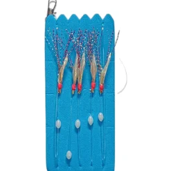 Best SFR Herring Rig #8 Glitter Tassels Meeresköder