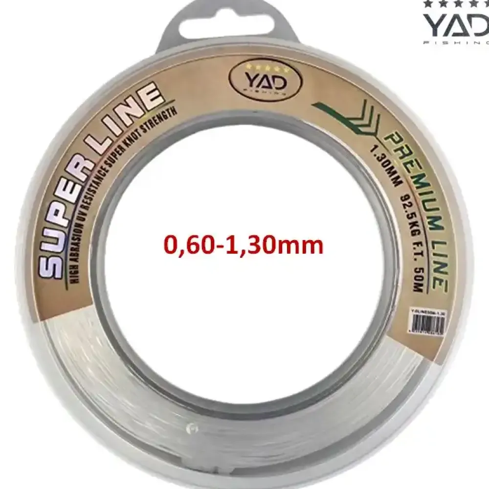 New Super Line 5000cm clear 0,60mm Vorfächer