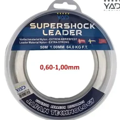New Super Shock Leader 5000cm clear 0,60mm Vorfächer