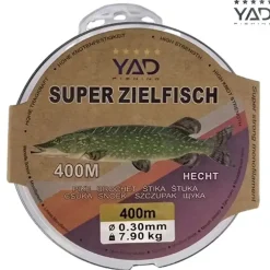 Best Super Zielfisch Hecht 400m 0,30mm Hauptschnüre|Schnüre