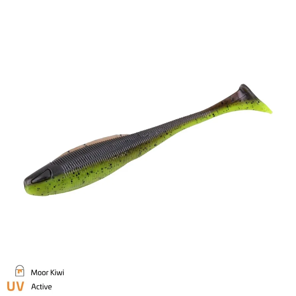 Hot BA Sexy Swimmer von J.Dietel 12cm Purple Chartreuse Gummiköder