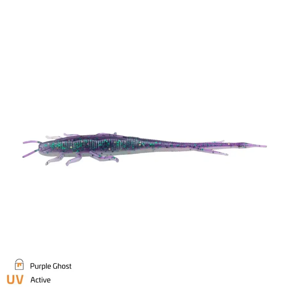 Discount BA Shaky Sneaker von J.Dietel 8cm Purple Chartreuse Gummiköder