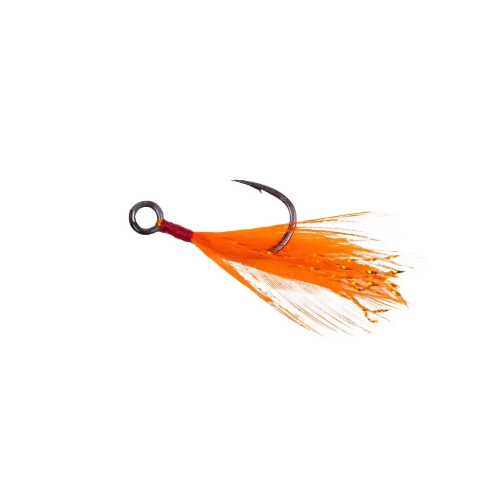 Clearance Feathered Single Hook #6 Ködertuning