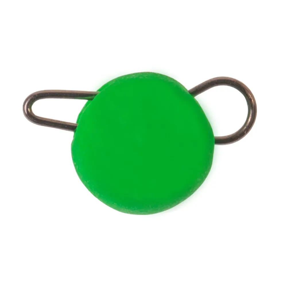 Outlet Tungsten Cheburashka Head Green 10g Gewichte