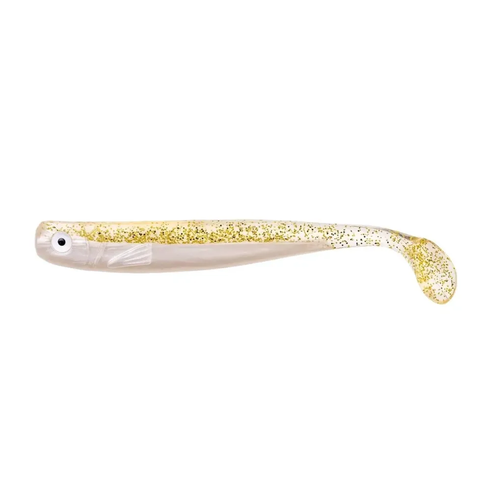 Clearance Zander Gummi von S. Hänel 16cm Törtelgrün Gummiköder