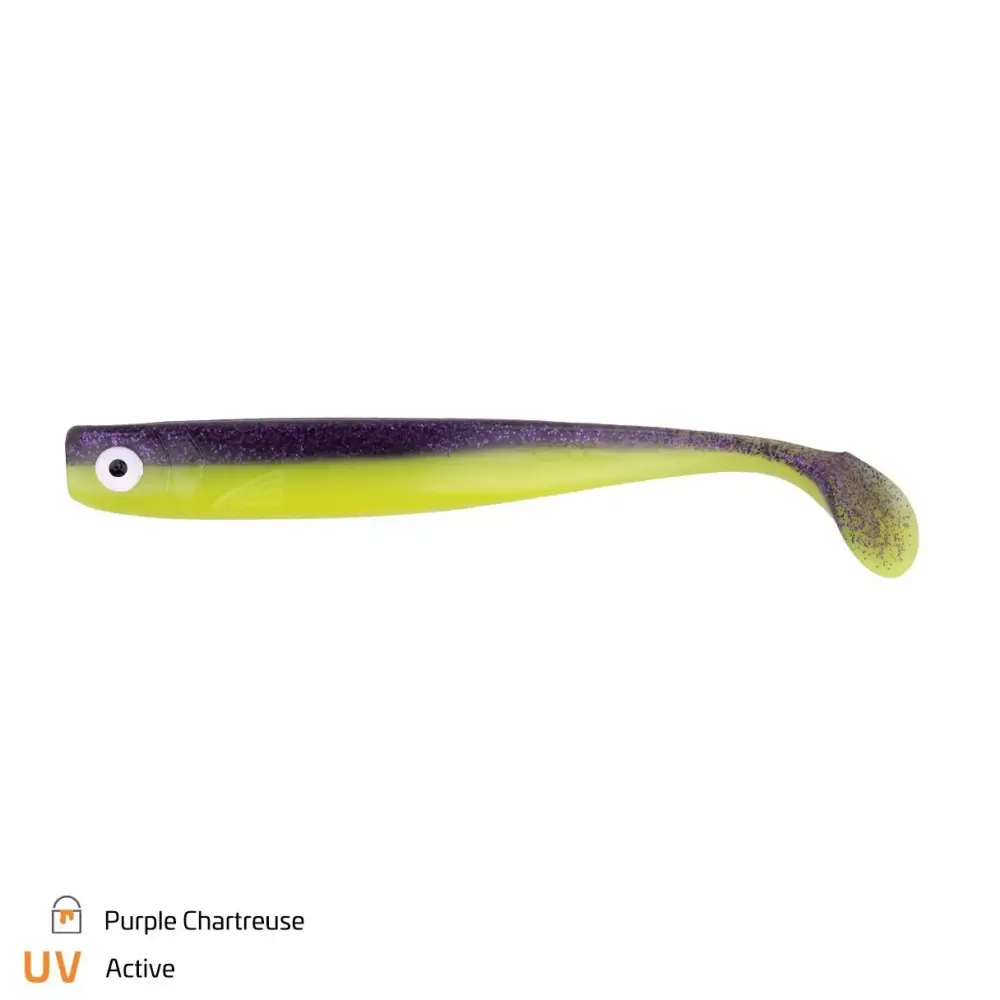 Clearance Zander Gummi von S. Hänel 16cm Törtelgrün Gummiköder