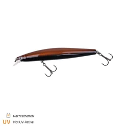 New Zander Läufer von S. Hänel 10,5cm Nachtschatten Hardbaits|Messen, Wiegen, Hältern