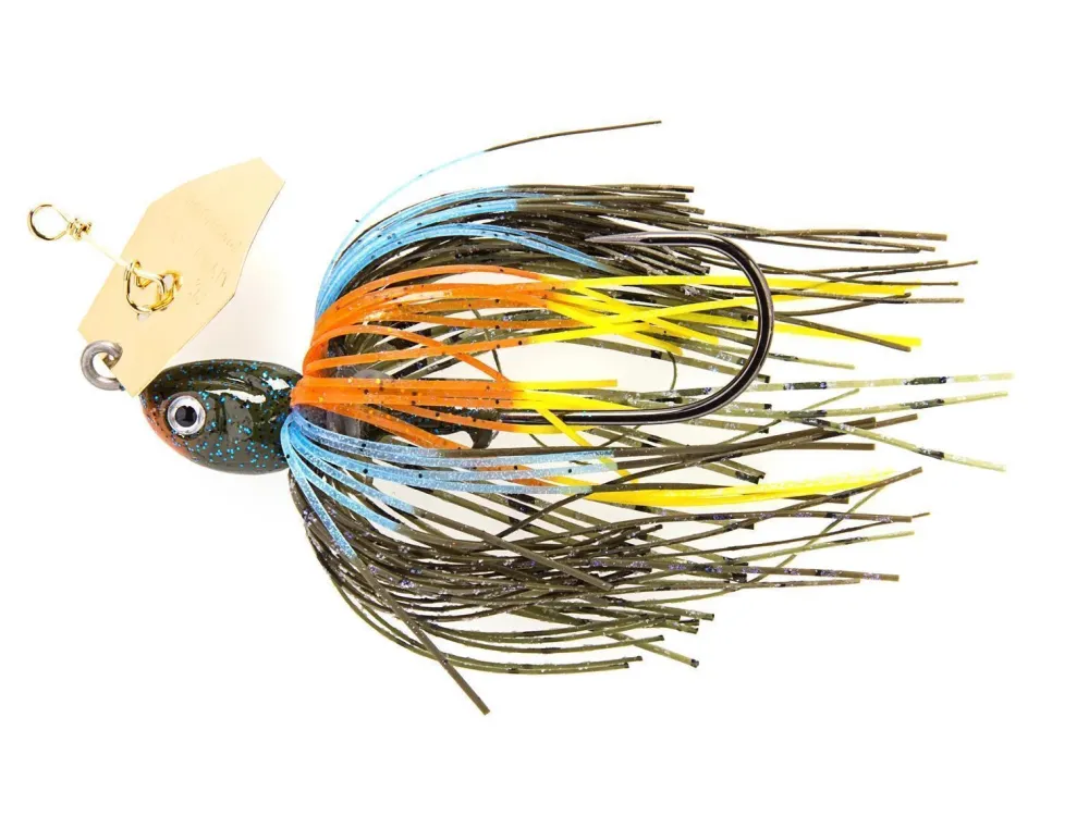 Hot Project Z ChatterBait 14g Chartreuse Sexy Shad Metallköder