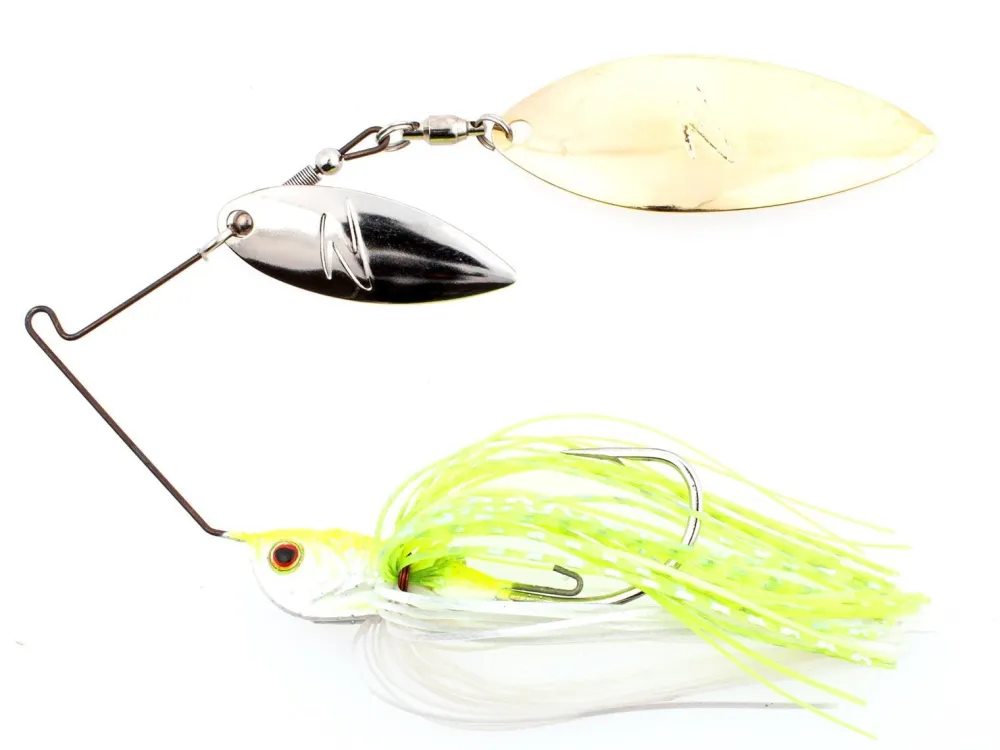 Hot SlingBladeZ Power Finesse DW Spinnerbait 13g Bluegill Metallköder